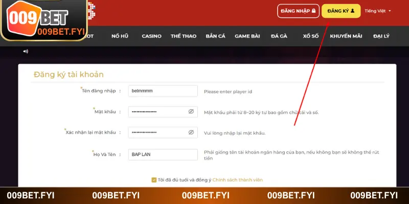 Vì sao tân thủ nên phải đăng ký 009BET?