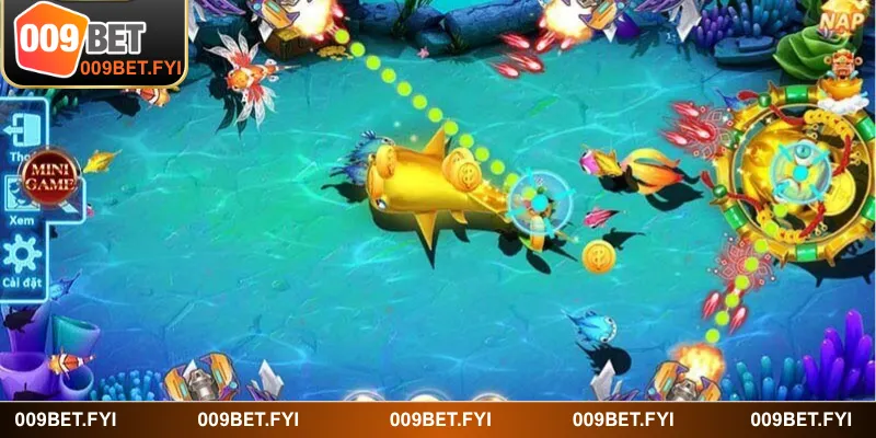 Bắn cá 009BET được đánh giá cao bởi nhiều ưu điểm nổi trội 