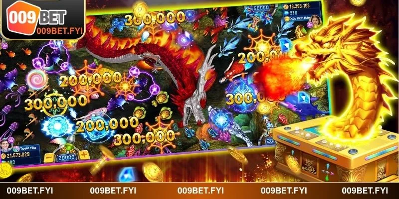 Bắn cá Long Thần mang đến hành trình săn cá siêu thực