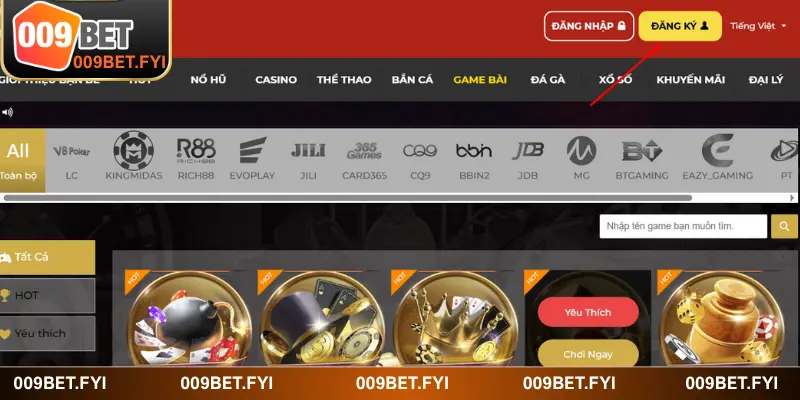 Các thao tác tạo tài khoản dễ dàng